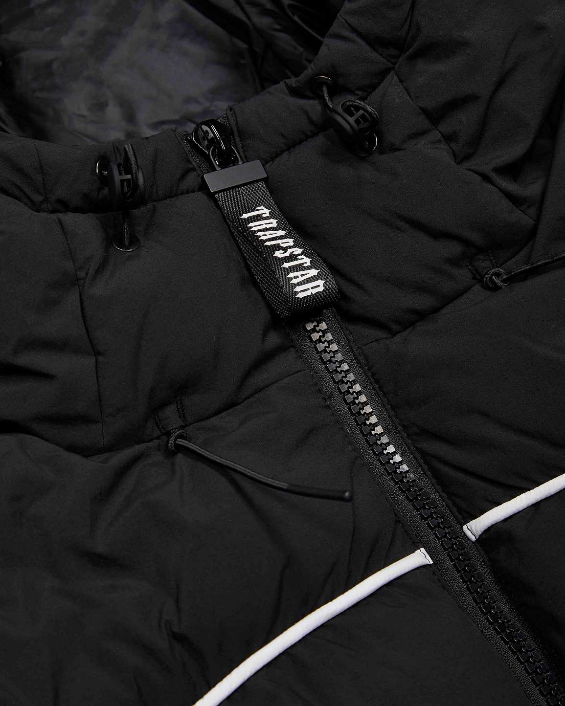 Trapstar Irongate Arch Puffer Black/White | TS-65435