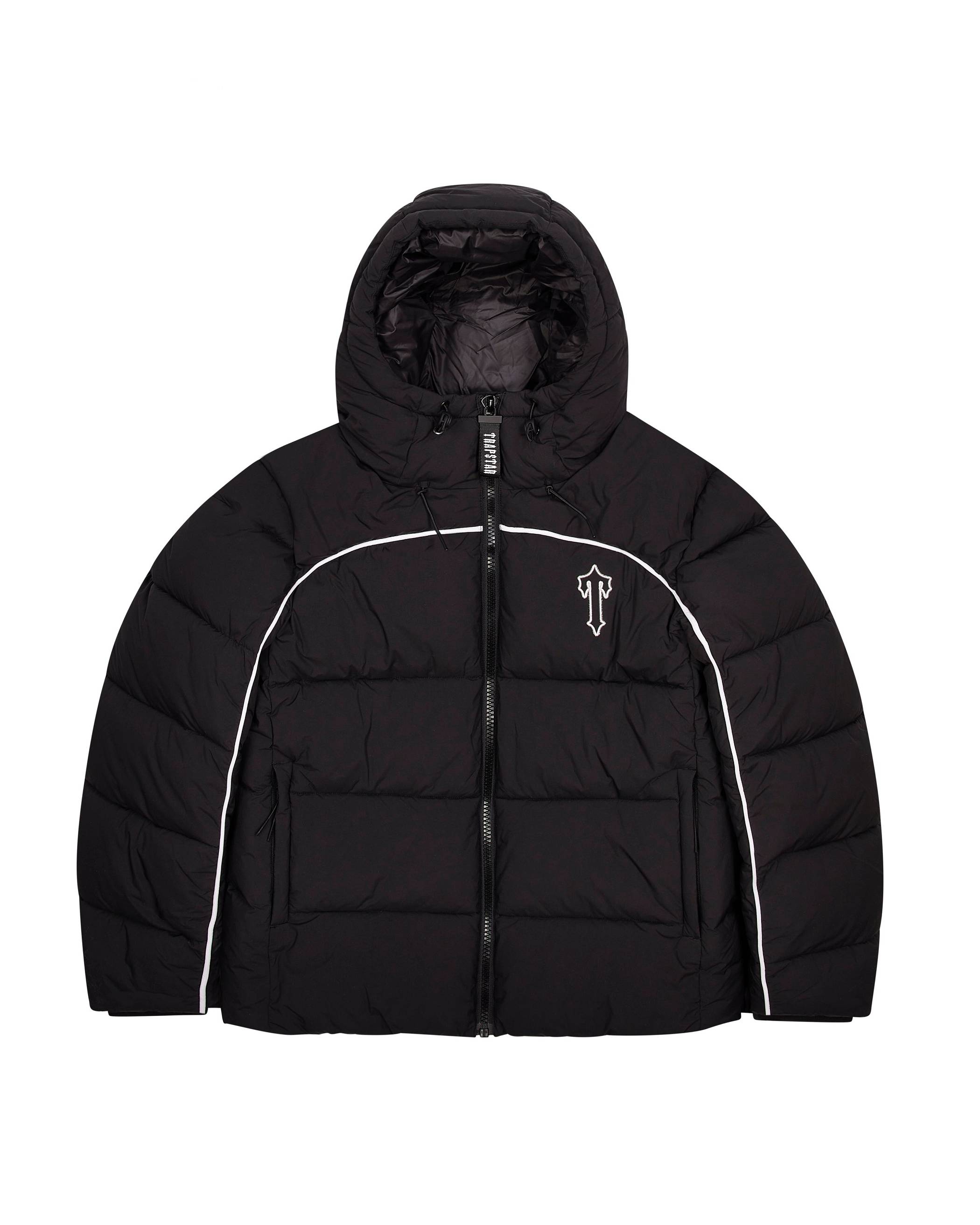 Trapstar Irongate Arch Puffer Black/White | TS-65435
