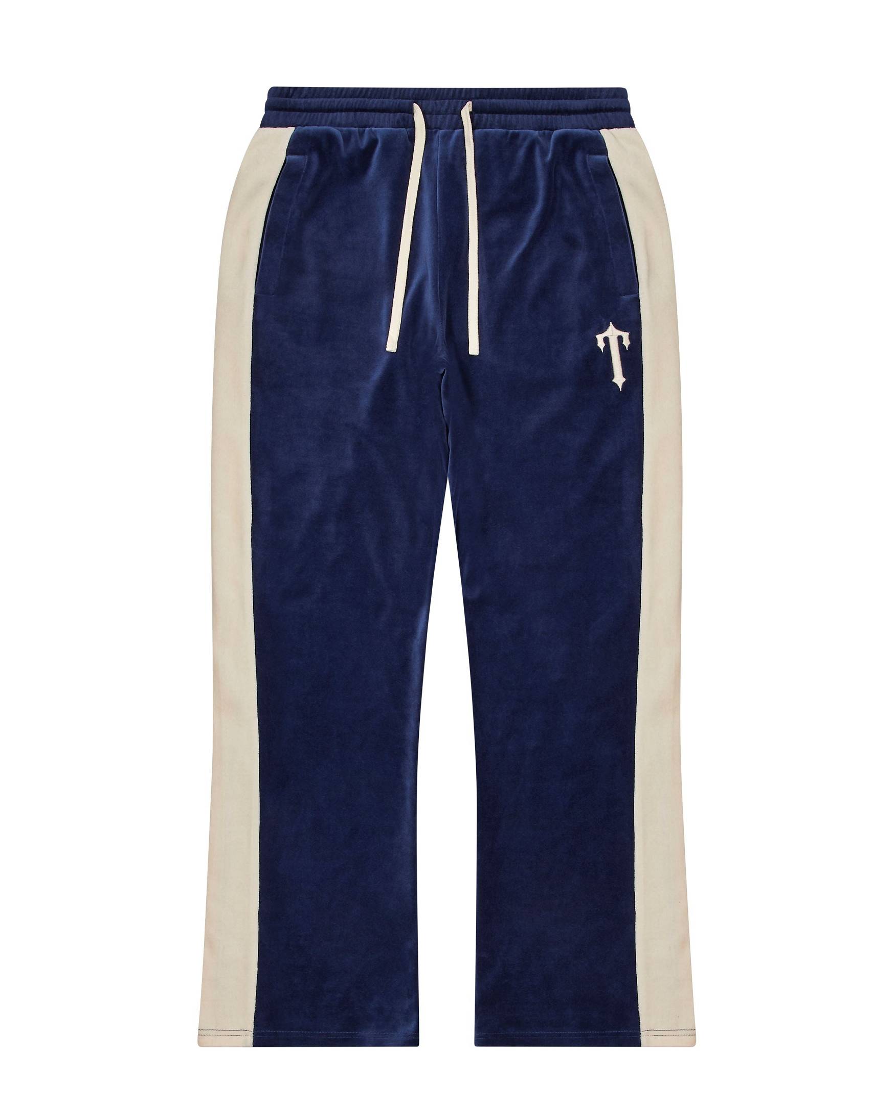 Trapstar Irongate Arch Velour Tracksuit Navy | TS-65374