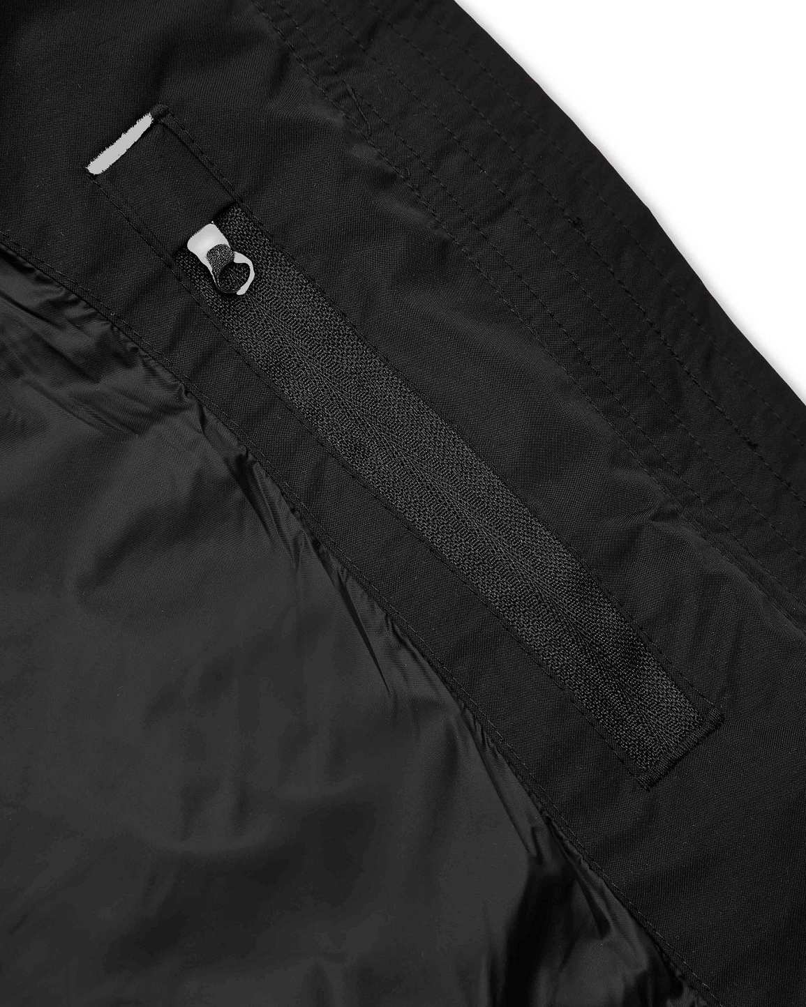 Trapstar Irongate Chenille Sleeve Puffer Black | TS-65430