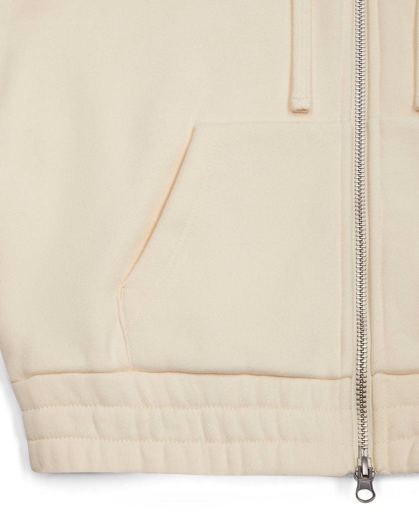 Trapstar Irongate Hoodie with Silicone Badge Off White | TS-65144