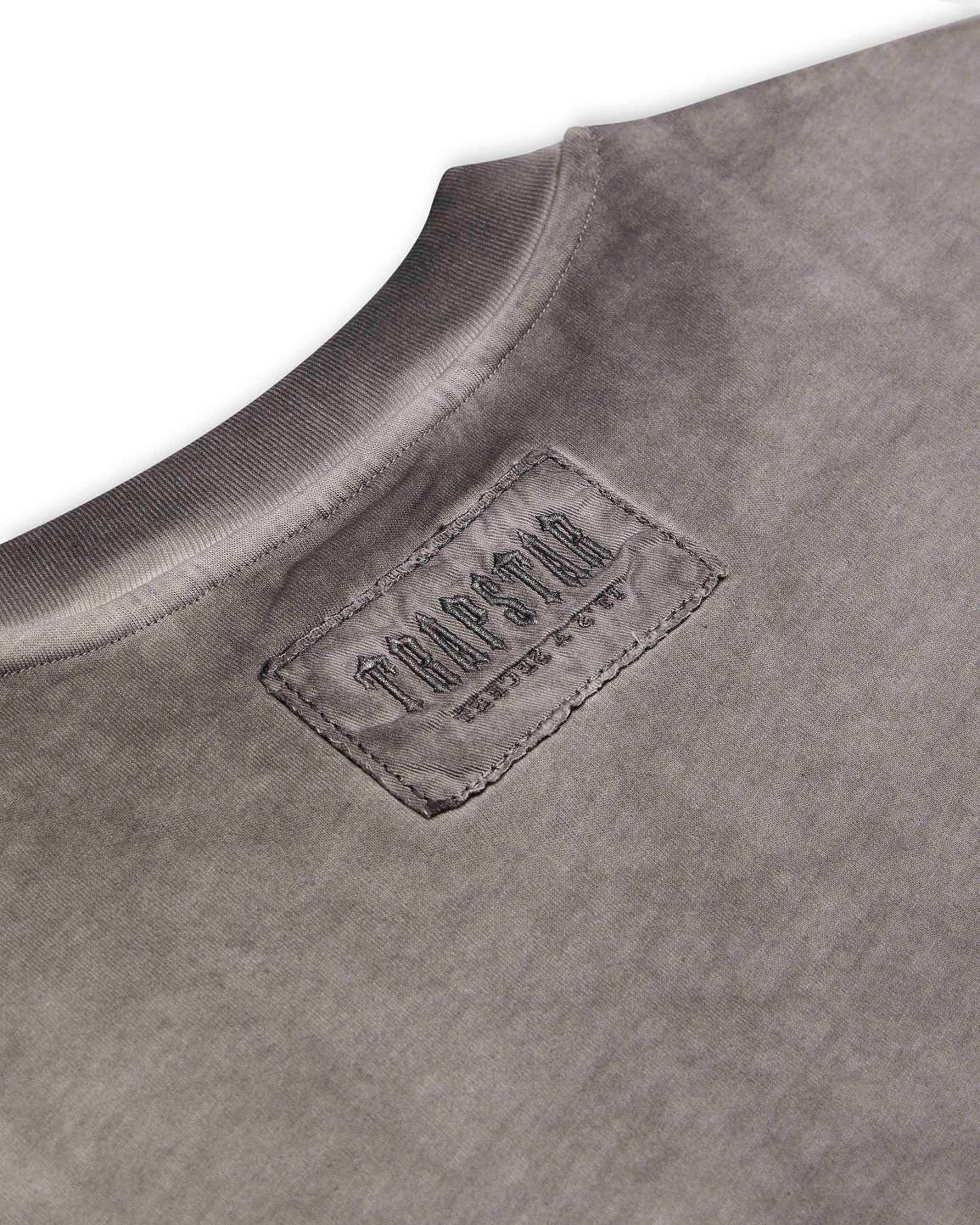 Trapstar Irongate Seam Tee Oil Wash | TS-65212