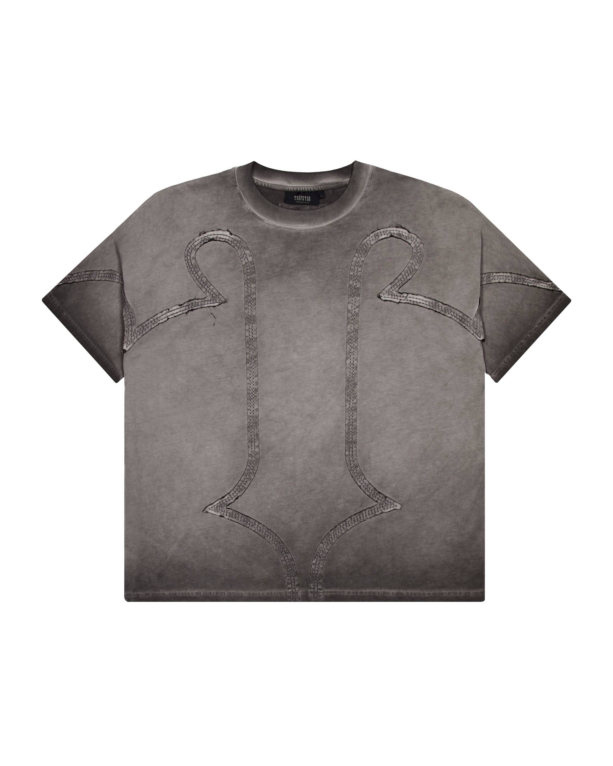 Trapstar Irongate Seam Tee Oil Wash | TS-65212