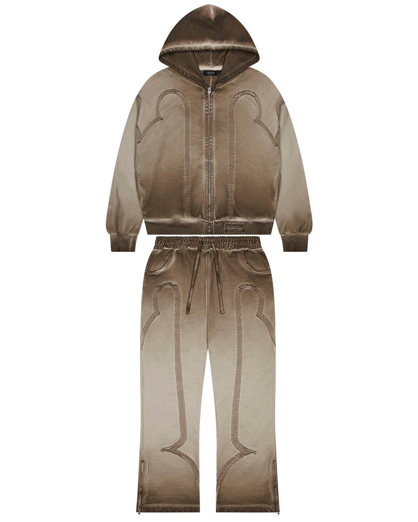 Trapstar Irongate Seam Tracksuit Natural | TS-65376