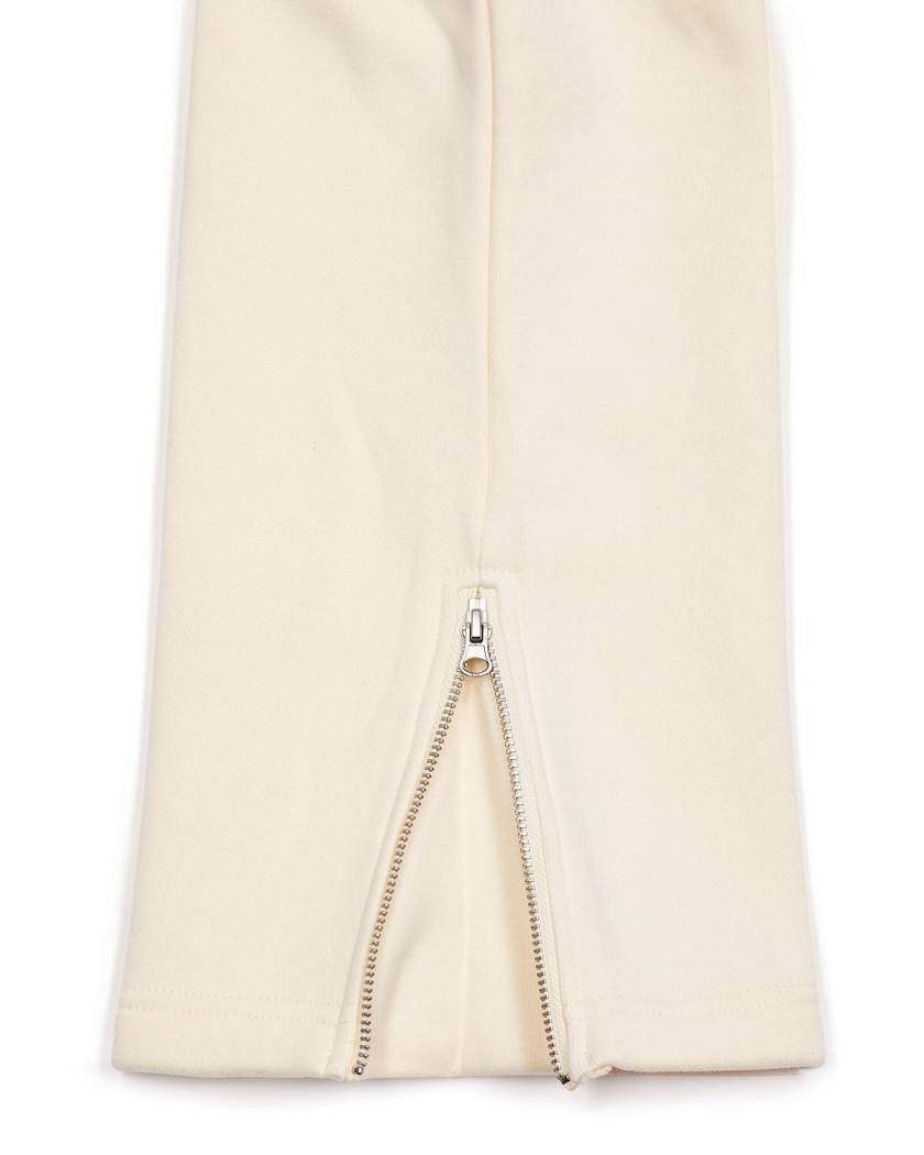 Trapstar Irongate Slim Fit Track Bottoms Off White | TS-65155