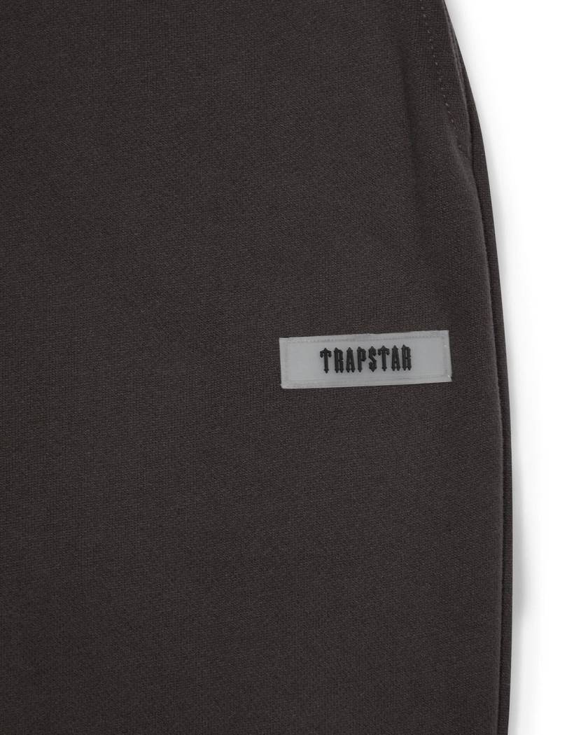 Trapstar Irongate Slim Fit Track Bottoms Dark Grey | TS-65135