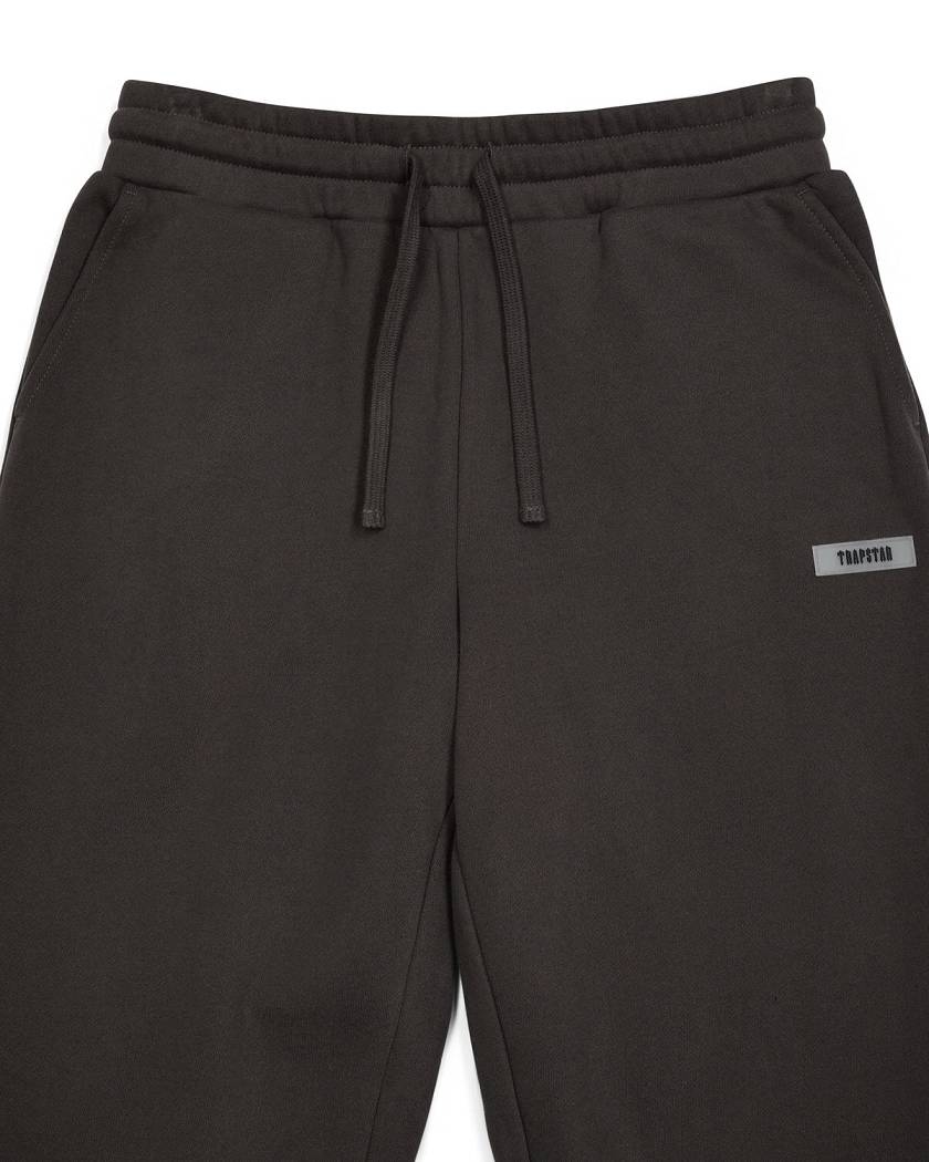 Trapstar Irongate Slim Fit Track Bottoms Dark Grey | TS-65135