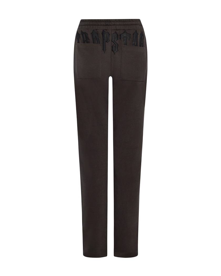 Trapstar Irongate Slim Fit Track Bottoms Dark Grey | TS-65135