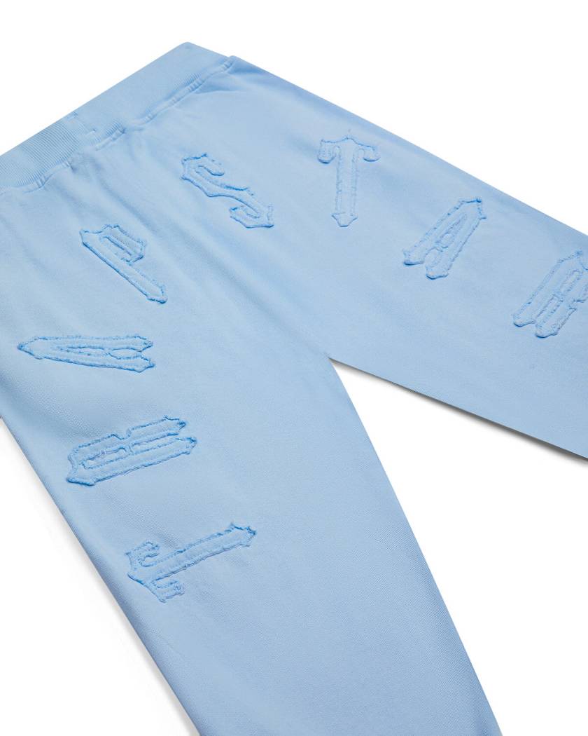 Trapstar Irongate Split Leg Jogging Bottoms Baby Blue | TS-65136
