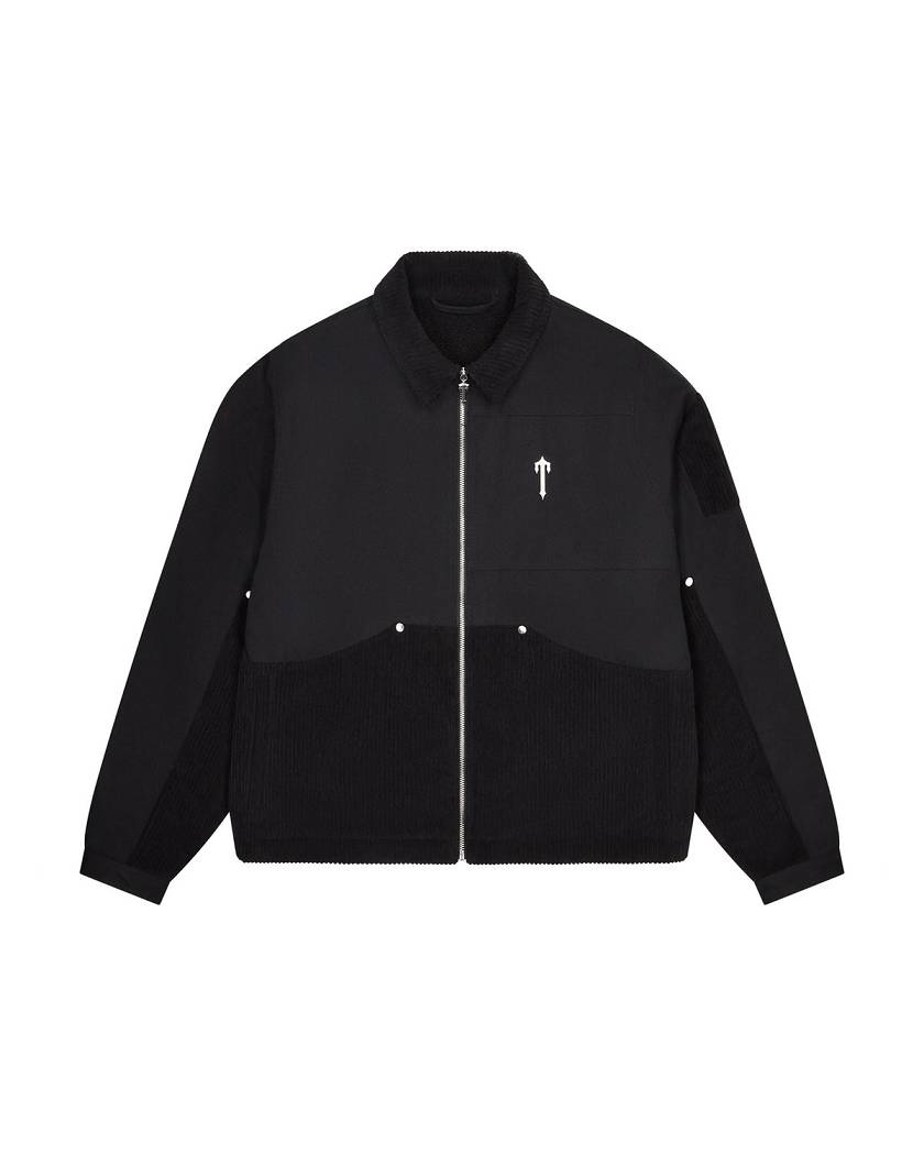 Trapstar Irongate T Coach Jacket Black | TS-65460