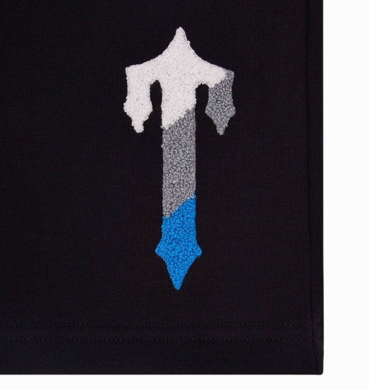 Trapstar Irongate T Lightning Shorts Black | TS-64923