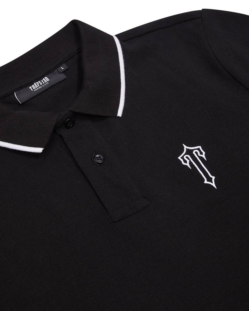 Trapstar Irongate T Polo Black | TS-65238
