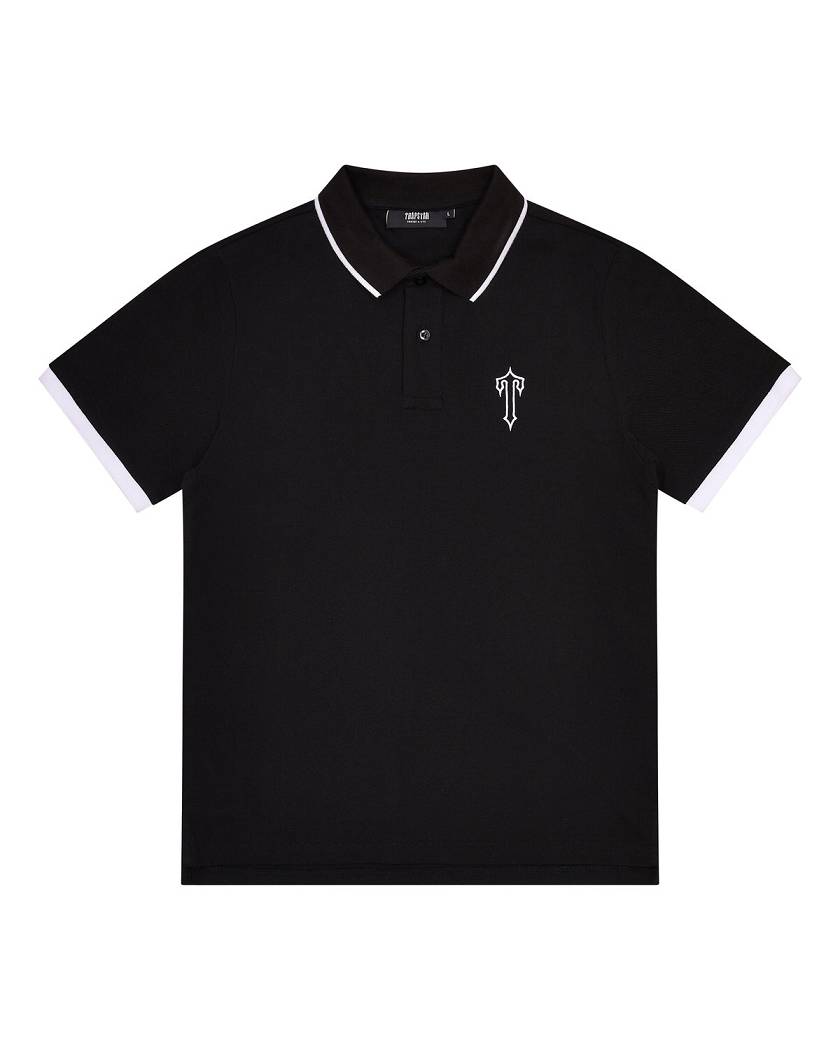 Trapstar Irongate T Polo Black | TS-65238