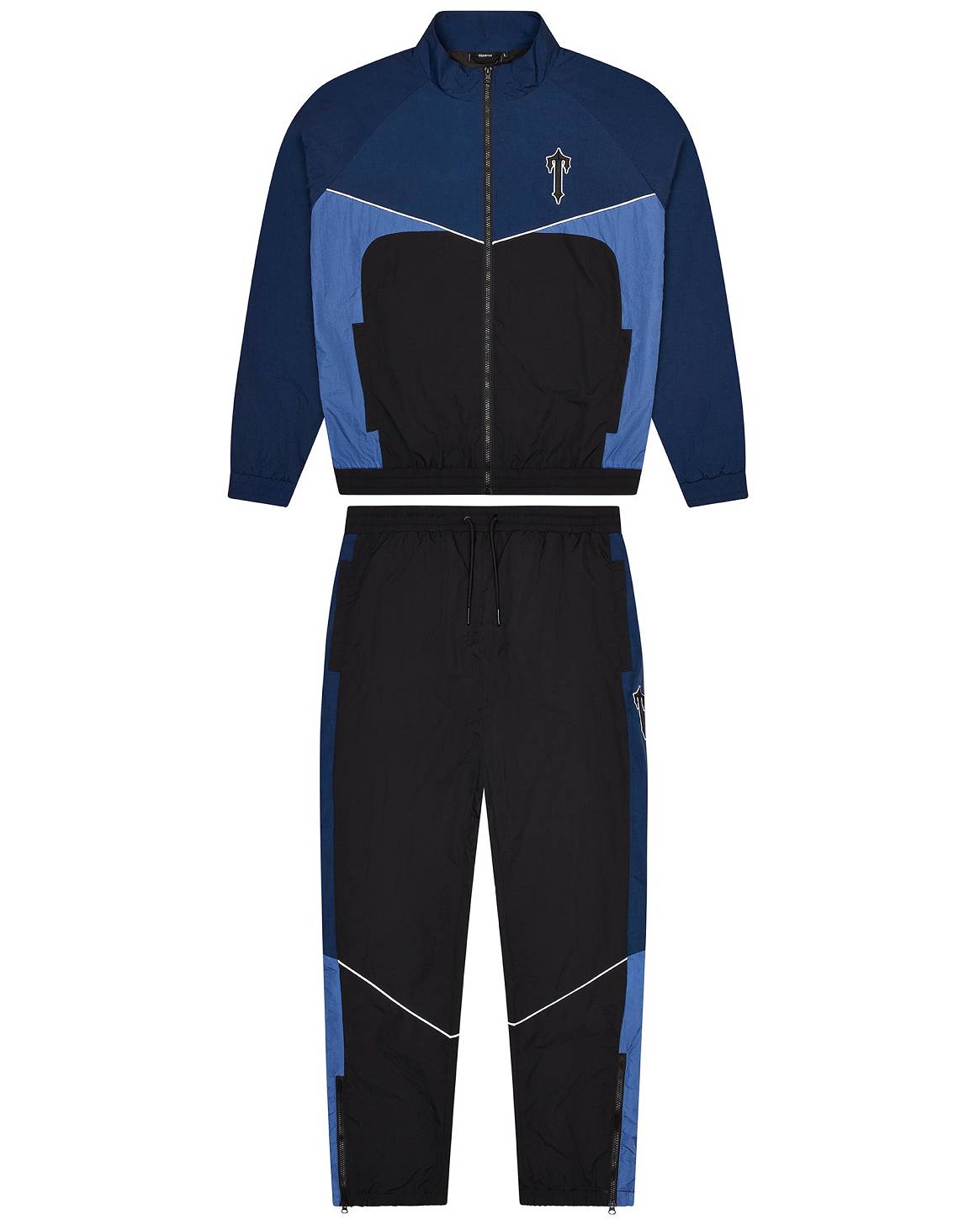 Trapstar Irongate T Shell Tracksuit Navy | TS-65399