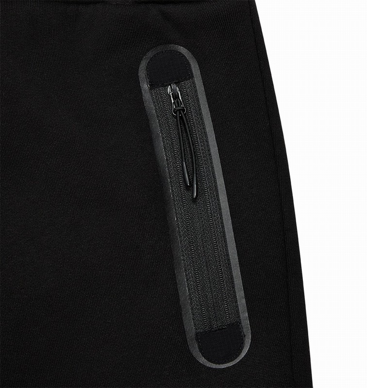 Trapstar Irongate T Tech Zip Shorts Black | TS-64899