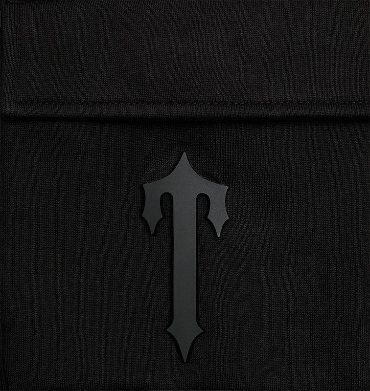 Trapstar Irongate T Tech Zip T-Shirt Black | TS-64902