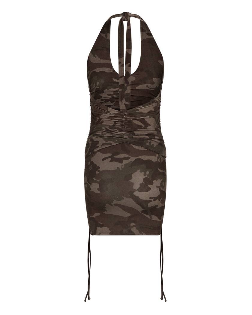Trapstar Irongate T Womens Dress Brown Camo | TS-65103