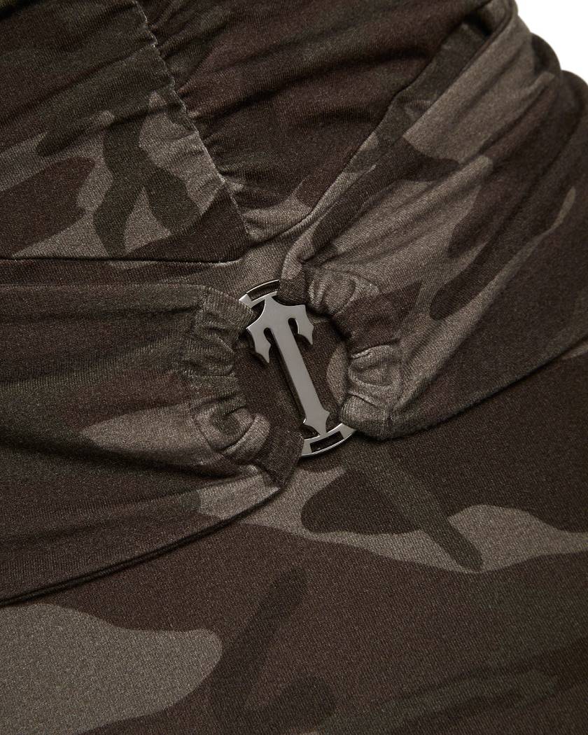 Trapstar Irongate T Womens Dress Brown Camo | TS-65103