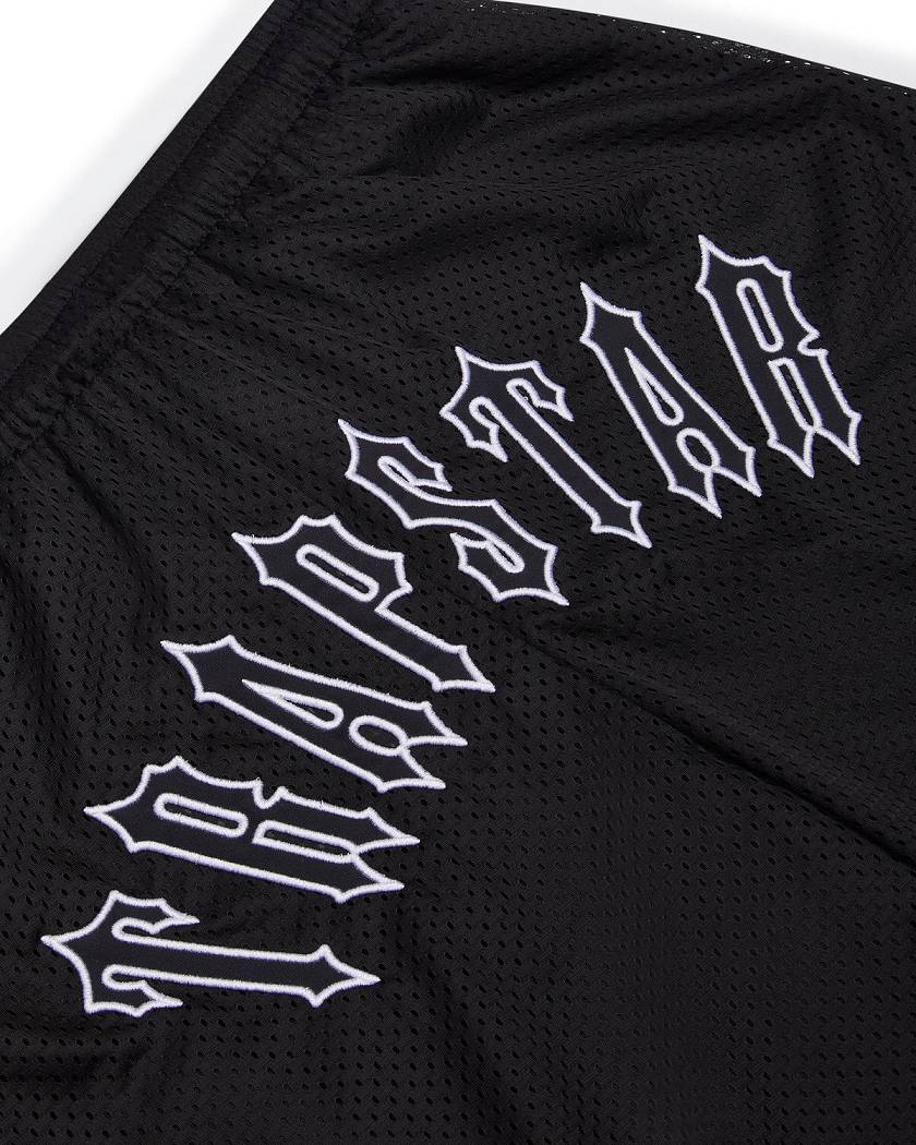Trapstar It's A Secret Irongate Arch Shorts Black | TS-65297