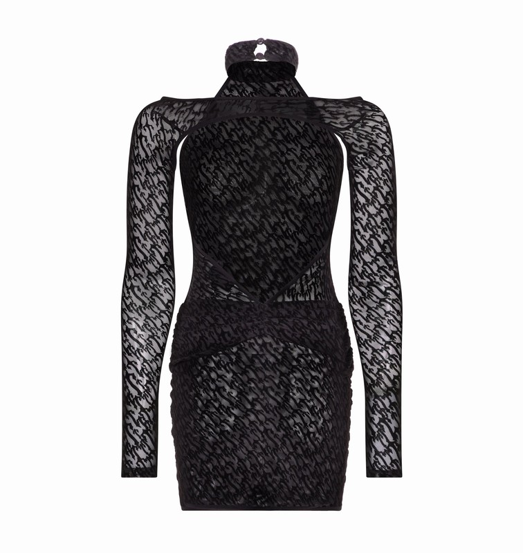 Trapstar Jacquard Mesh Black | TS-64801