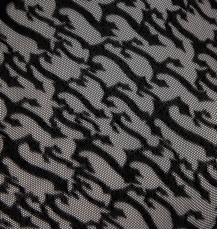 Trapstar Jacquard Mesh Halterneck Black | TS-64802