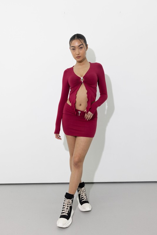 Trapstar Long Sleeve Wing Red | TS-64782