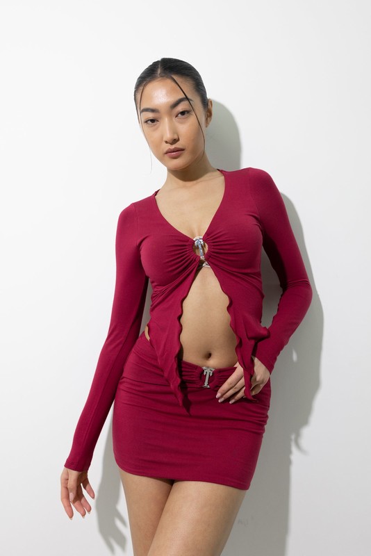 Trapstar Long Sleeve Wing Red | TS-64782