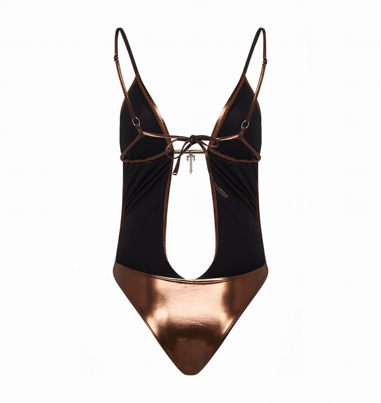 Trapstar Metallic Cutout Brown | TS-64810