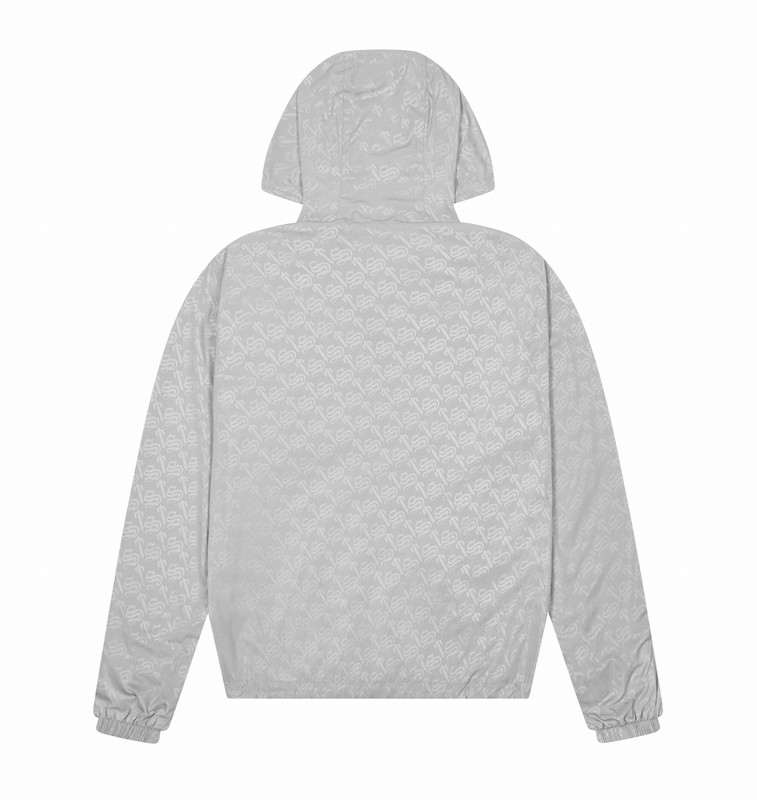 Trapstar Monogram Windbreaker Grey | TS-64898