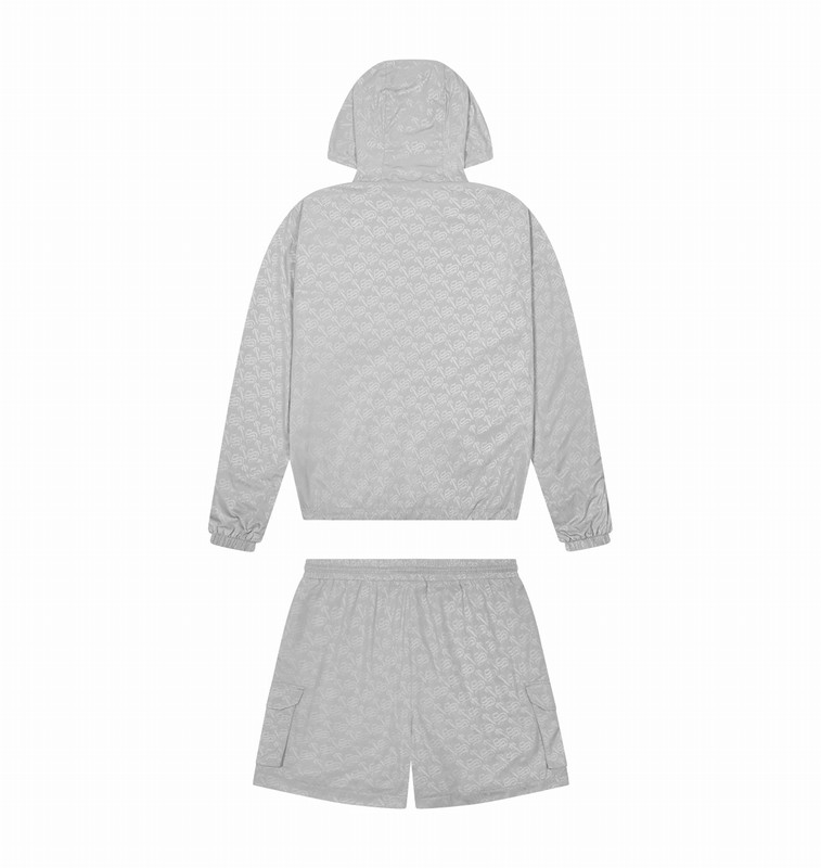 Trapstar Monogram Windbreaker Grey | TS-64898