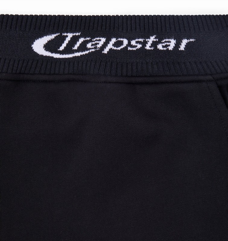Trapstar *PRE ORDER* Hyperdrive Rib Hoodie Shorts Black | TS-64930