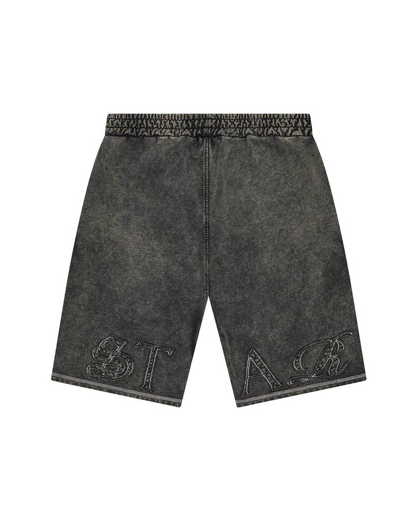 Trapstar Patchwork Script Short Grey | TS-65294