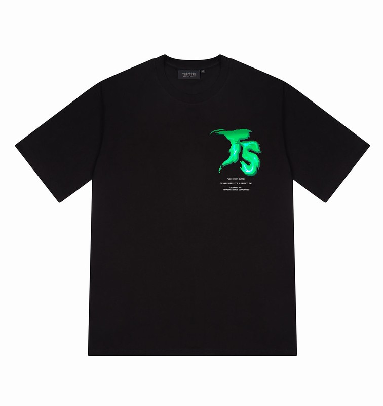 Trapstar Press Start Black | TS-65005