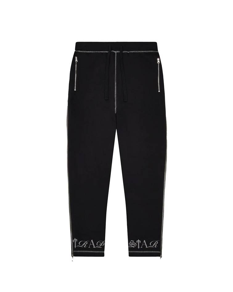 Trapstar Script Bottoms Black | TS-65334