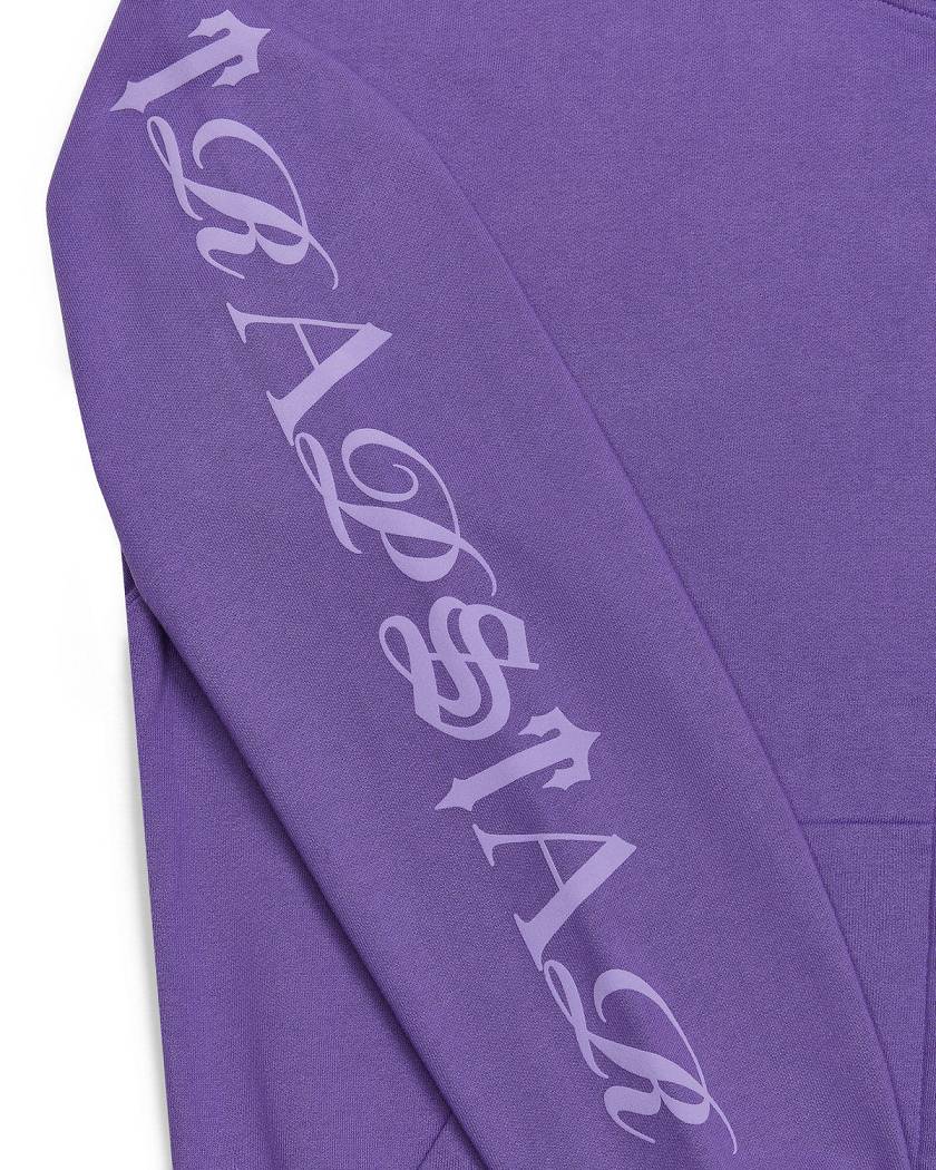 Trapstar Script Hoodie Purple | TS-65345