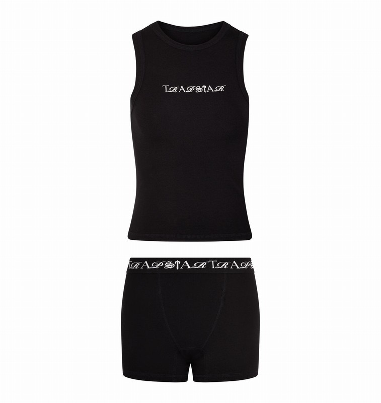 Trapstar Script Racer Black | TS-64813