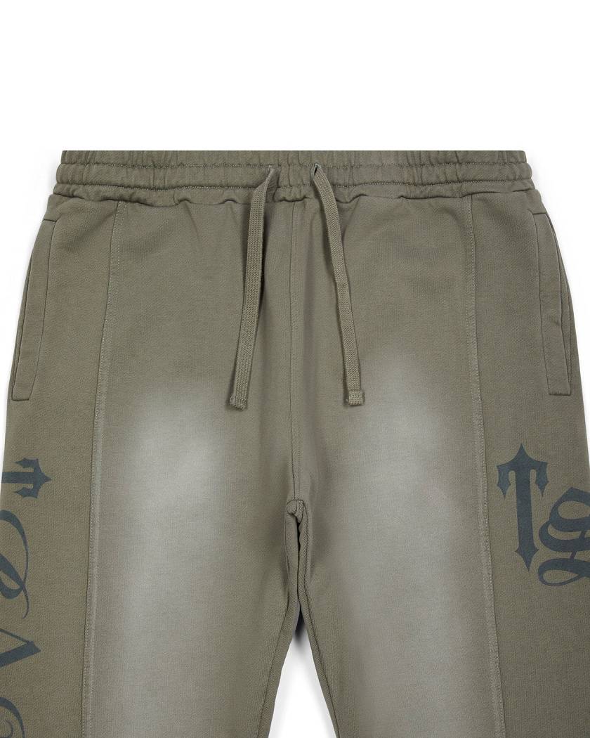 Trapstar Script Spray Tracksuit Grey | TS-65400
