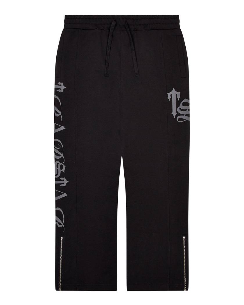 Trapstar Script Tracksuit Black | TS-65378