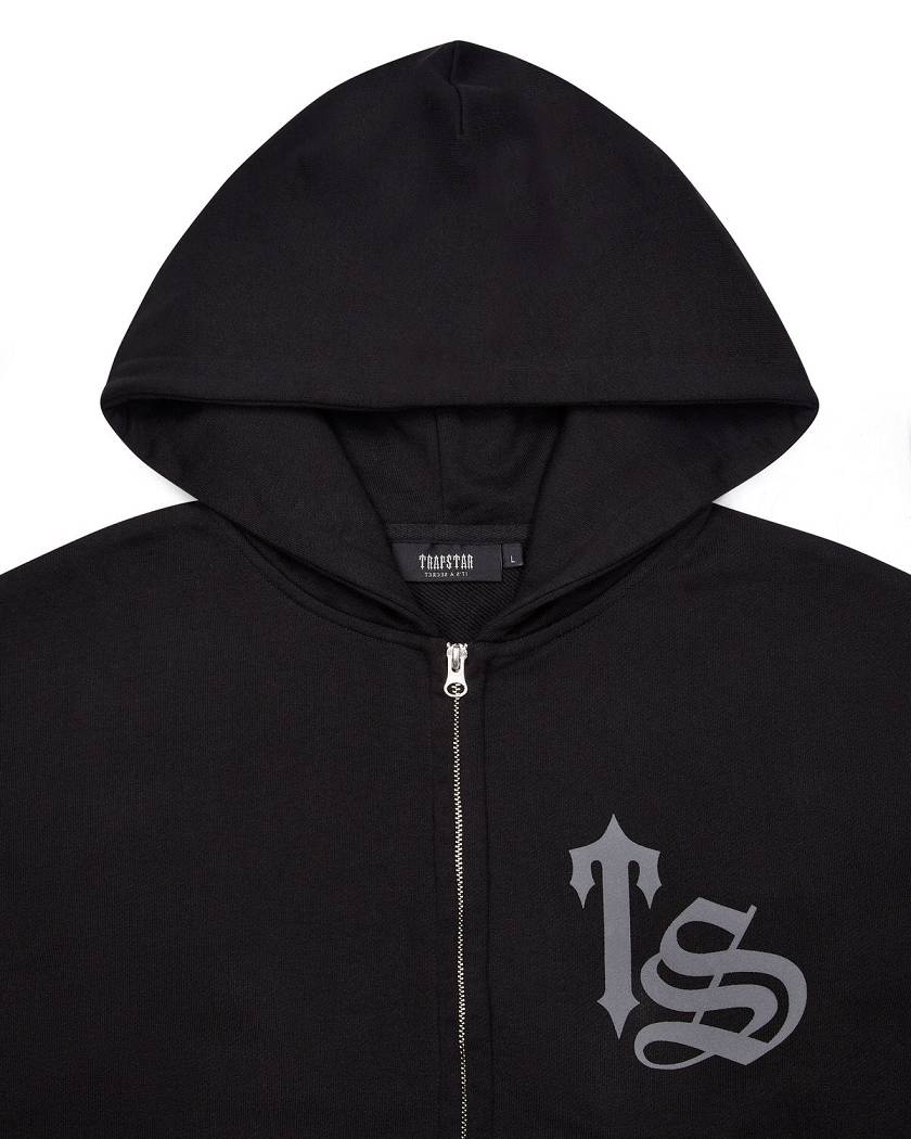 Trapstar Script Tracksuit Black | TS-65378