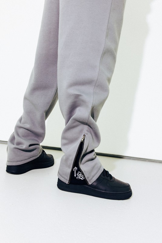 Trapstar Script Zip Grey | TS-64869