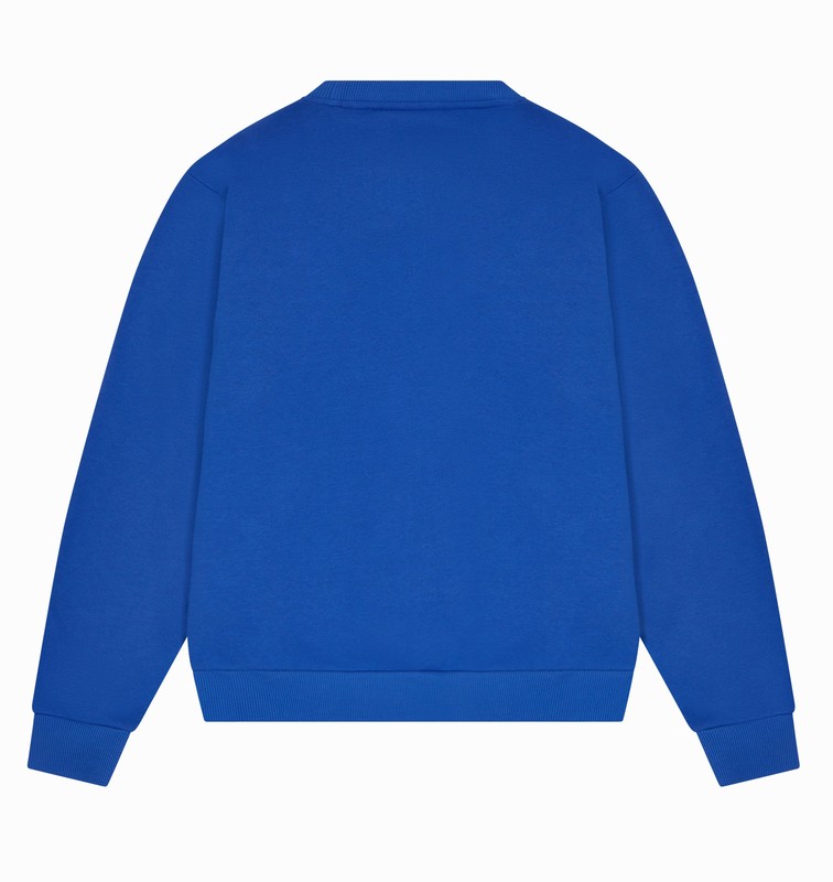 Trapstar Shooters Chenille Crewneck Blue | TS-64905