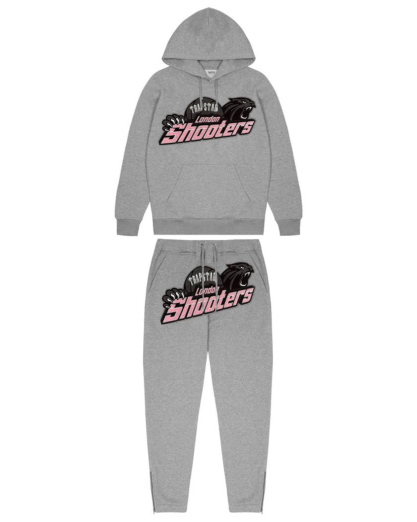 Trapstar Shooters Tracksuit Grey | TS-65386