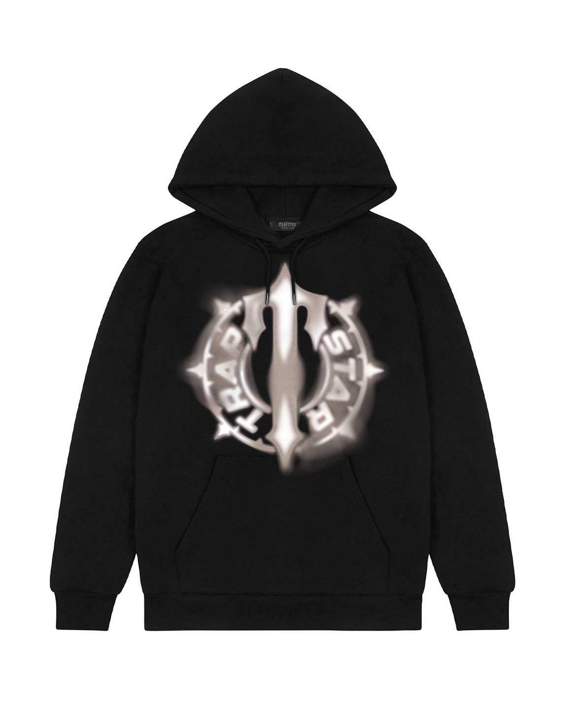 Trapstar Spin Print Hoodie Black | TS-65339