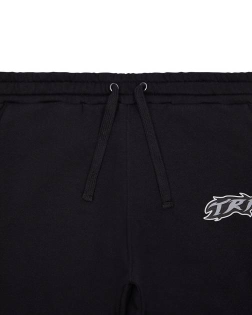 Trapstar TRP Flame Tracksuit Black | TS-65402