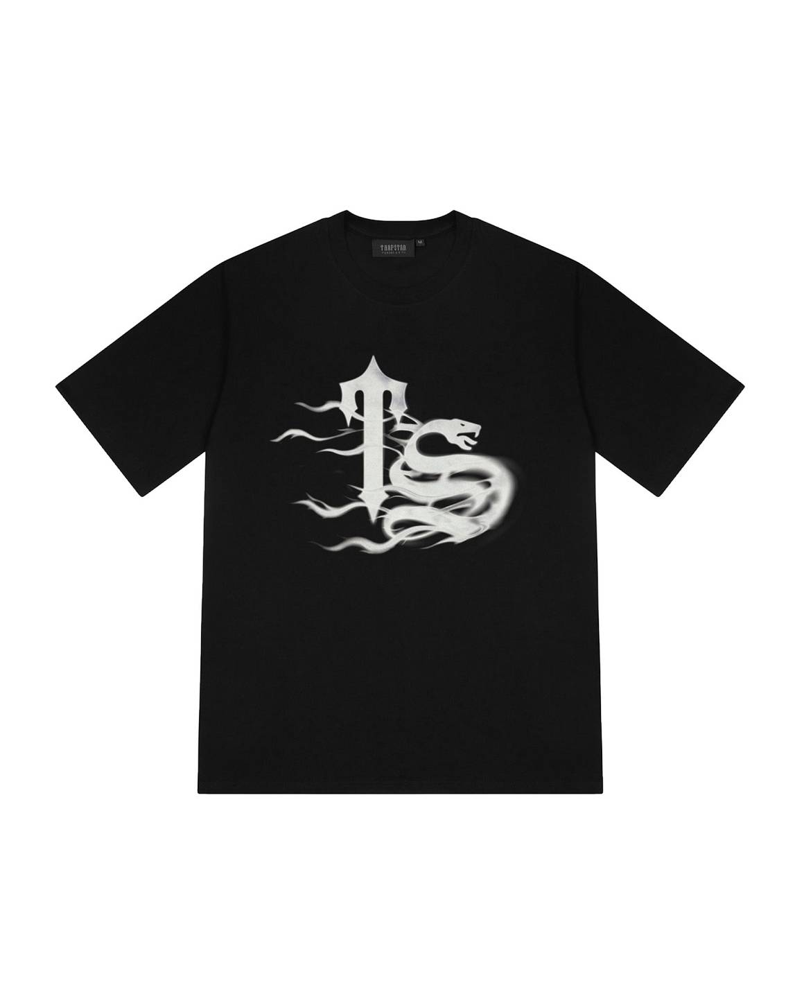 Trapstar TS Flame Print Tee Black | TS-65211
