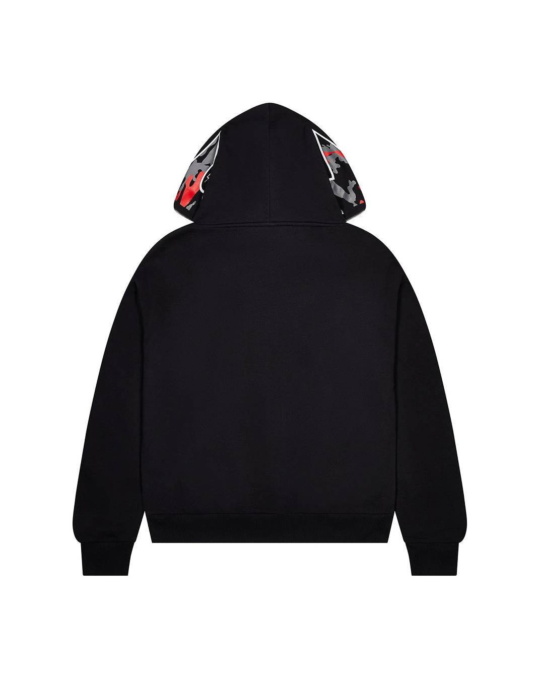 Trapstar TS Star Camo Hoodie Black | TS-65393