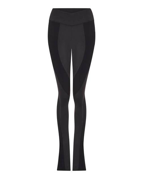 Trapstar TS Star Contour Panel Fitted Trousers Black | TS-65111