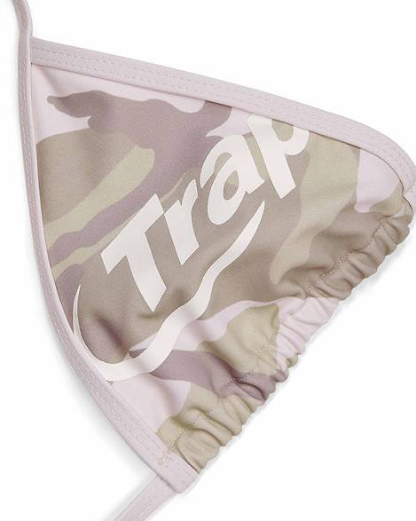 Trapstar Womens Hyperdrive Bikini Top Desert Camo | TS-65097