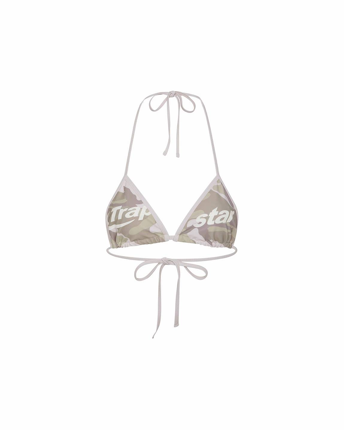 Trapstar Womens Hyperdrive Bikini Top Desert Camo | TS-65097
