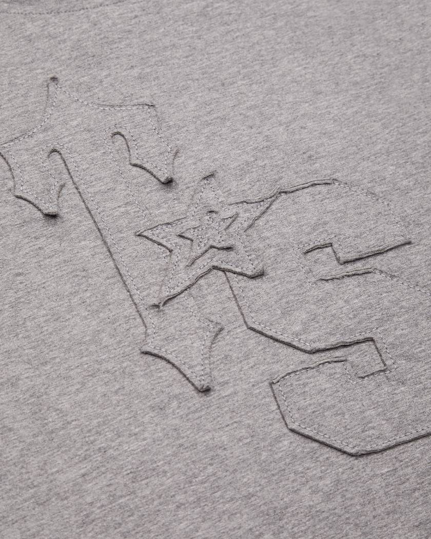 Trapstar Women’s TS-Star Applique Baby Tee Grey | TS-65130